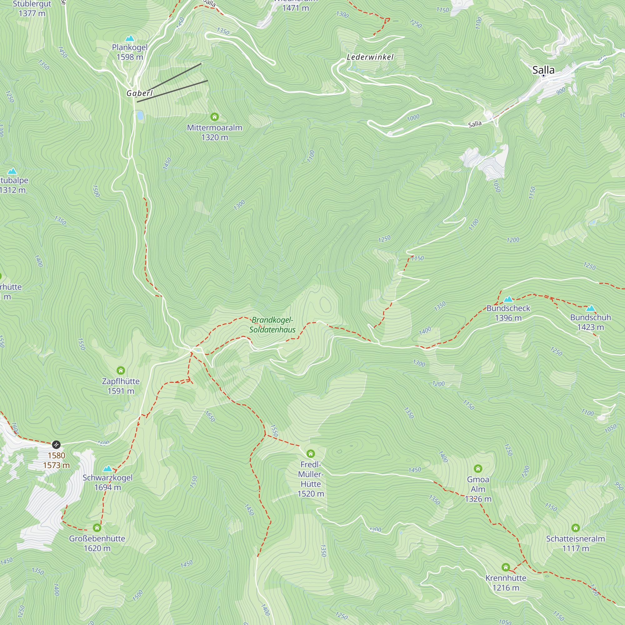 Soldatenhaus map