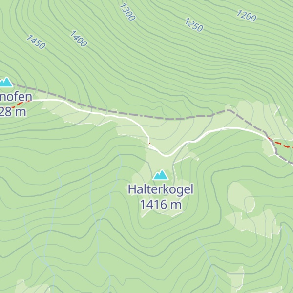 Map of Knödelhütte