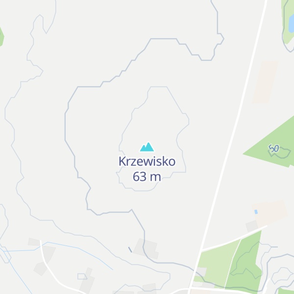 Map of Krzewisko