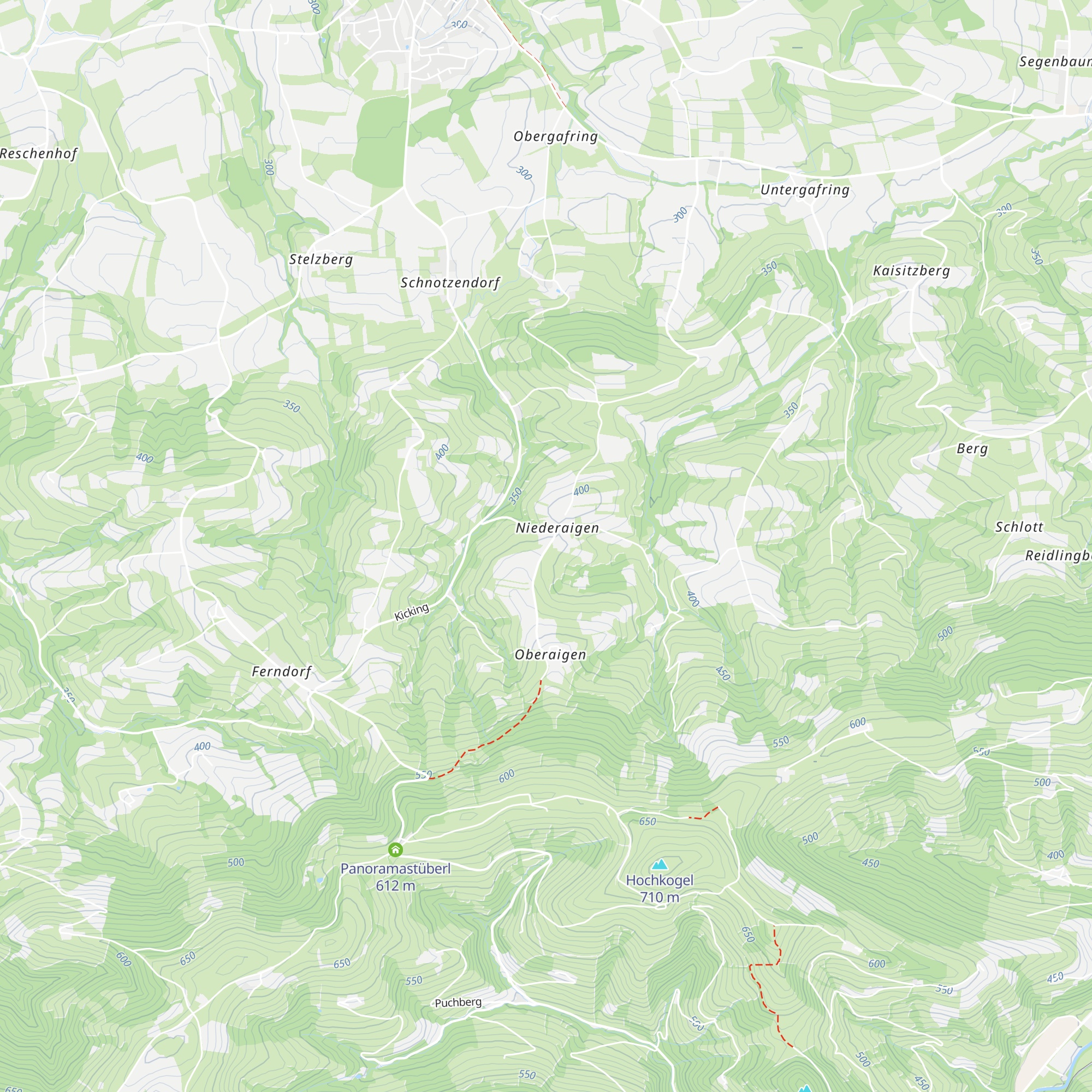Kapelle Niederaigen map