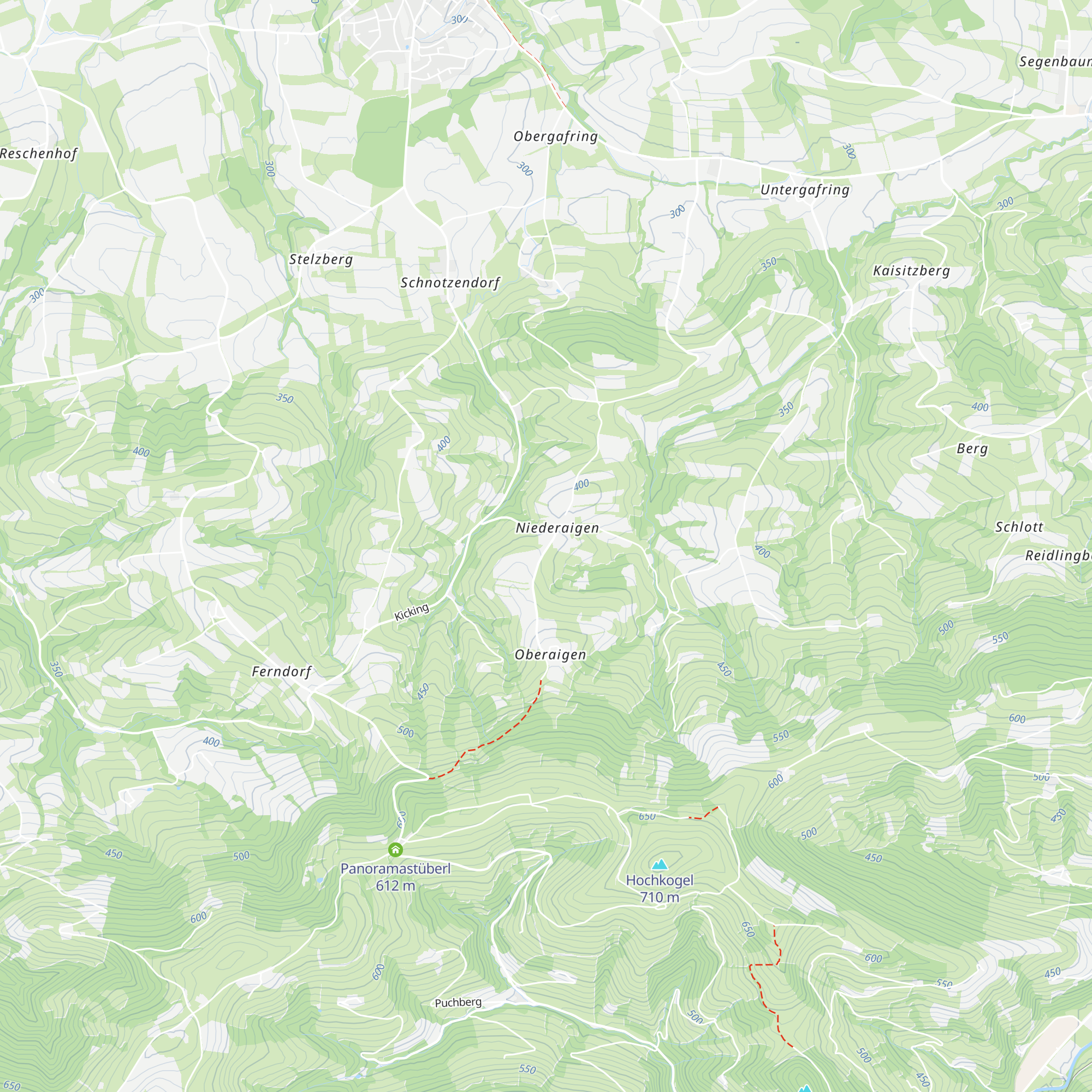 Kapelle Niederaigen map