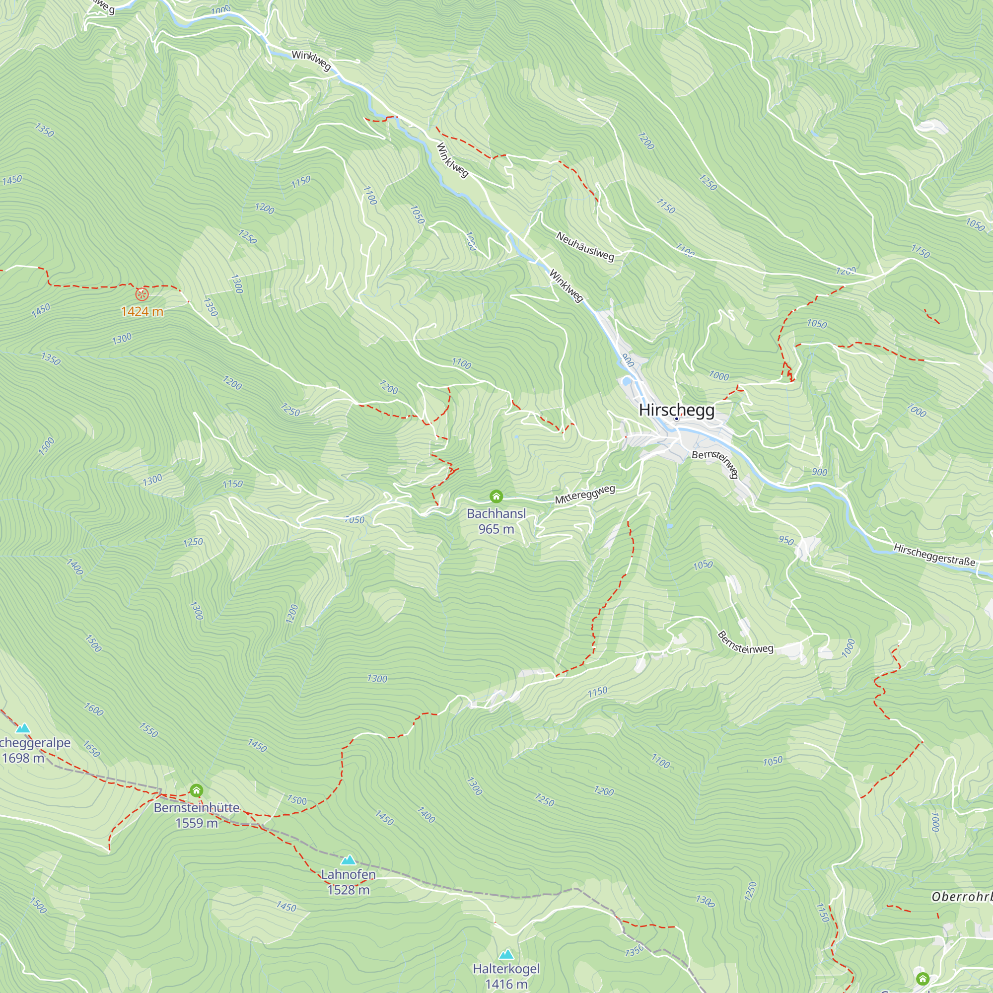 Bachhansl map