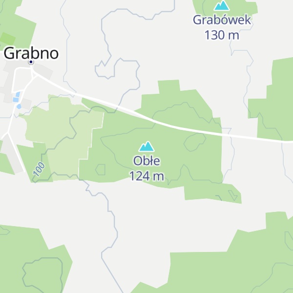 Map of Obłe