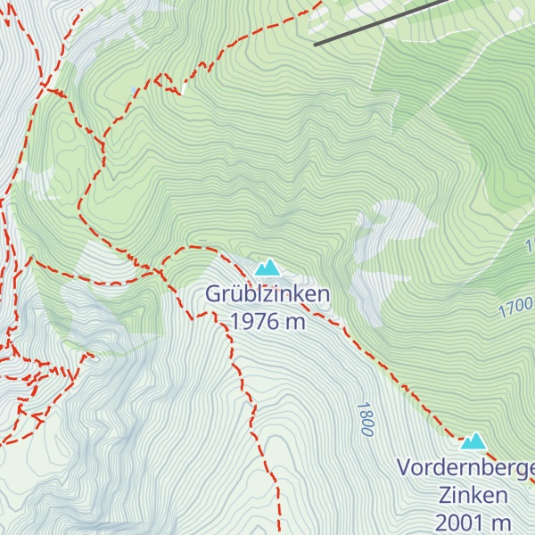 Map of Grüblzinken