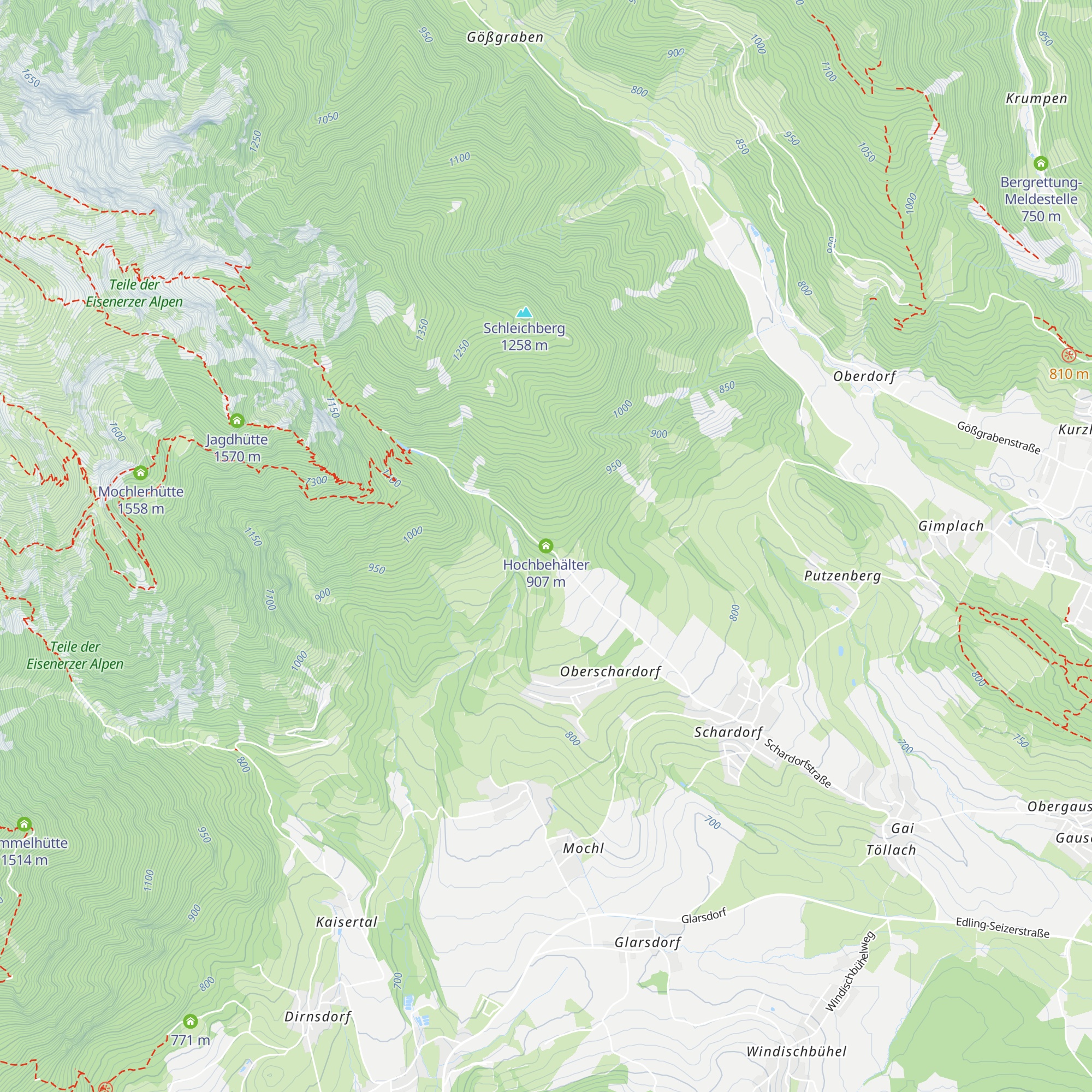 Hochbehälter map