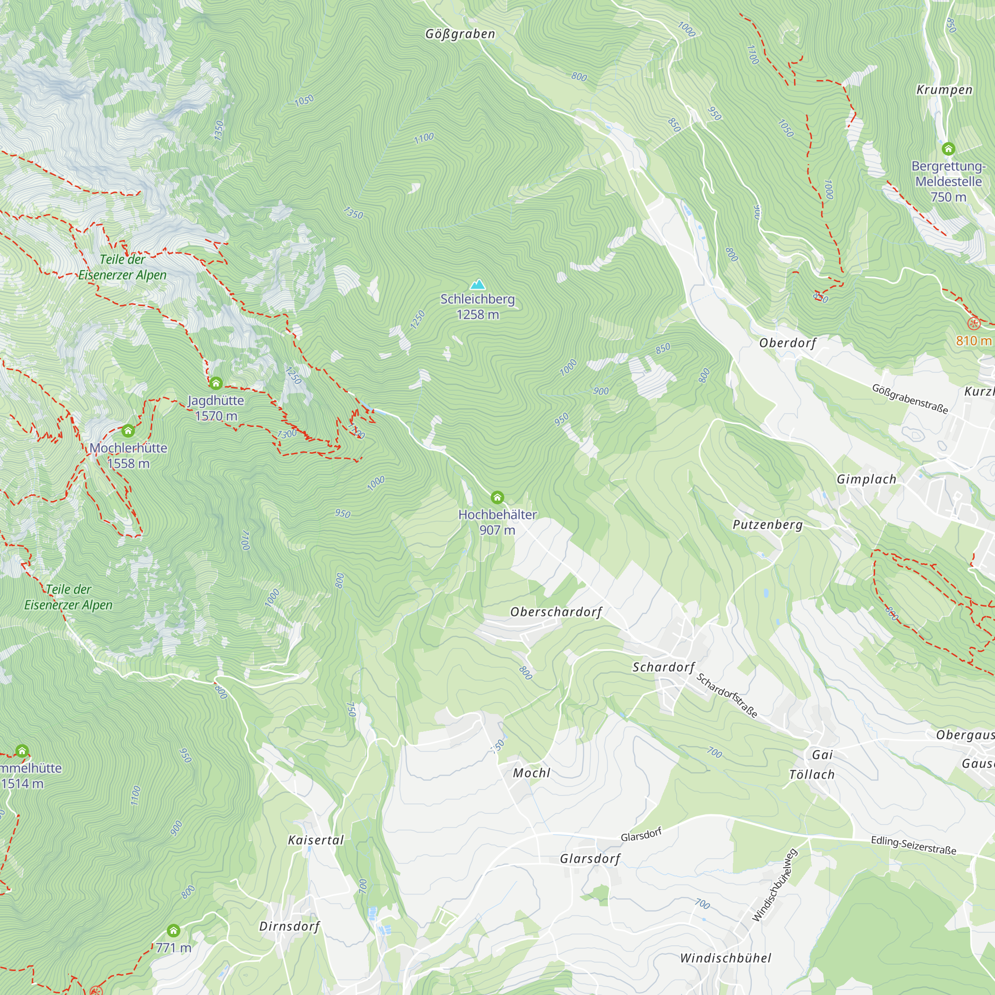 Hochbehälter map