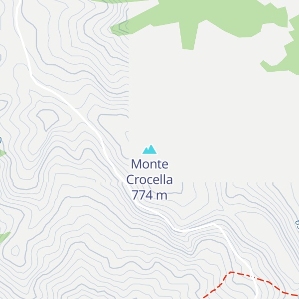 Map of Monte Crocella