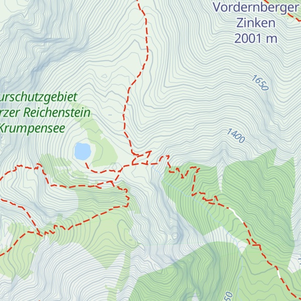 Map of Krumpalmhütte