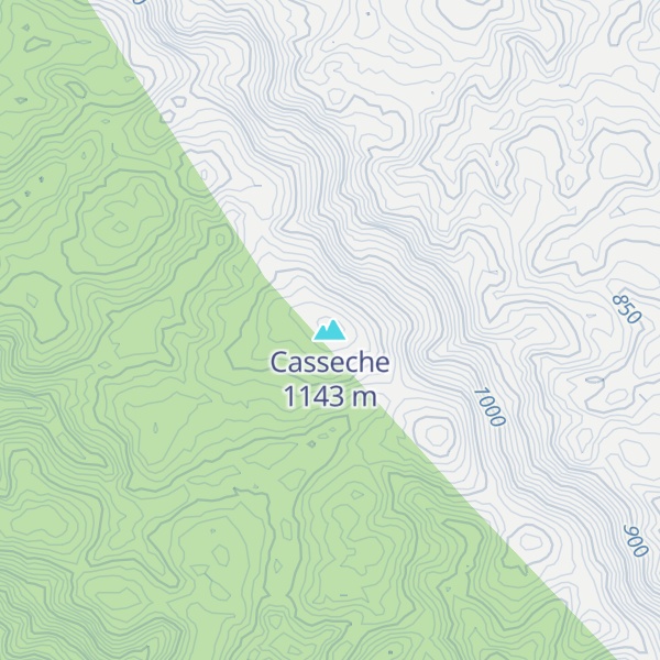 Map of Casseche