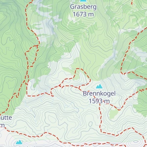 Map of Grabenbauerhütte (Jhtt.)