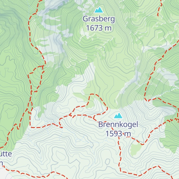 Map of Stanglhütte (Jhtt.)