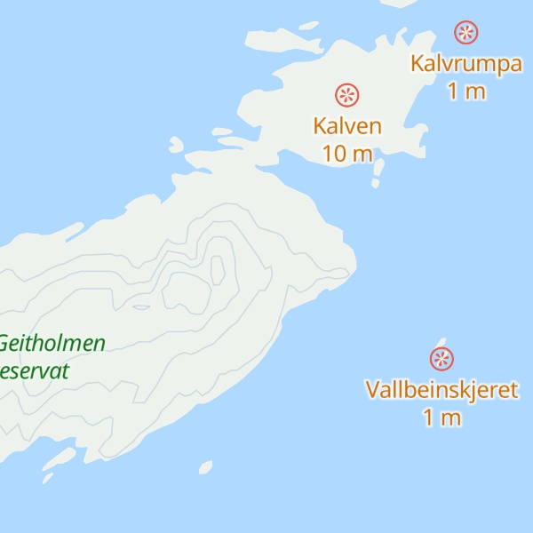 Map of Teistklubben