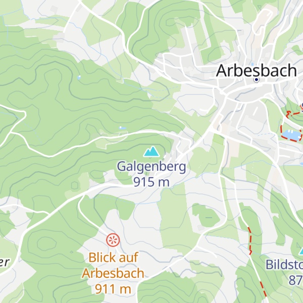 Map of Galgenberg