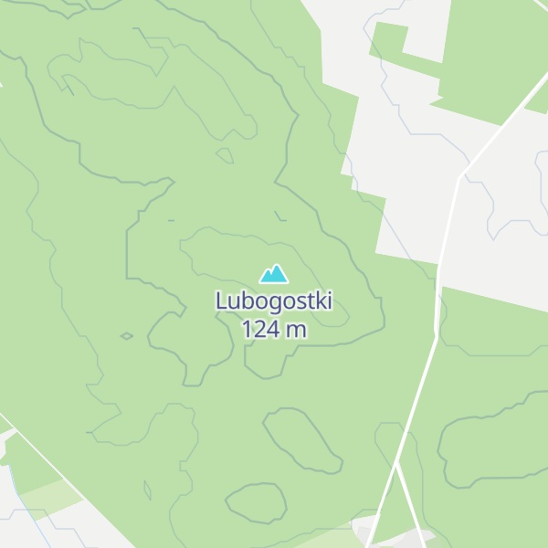 Map of Lubogostki