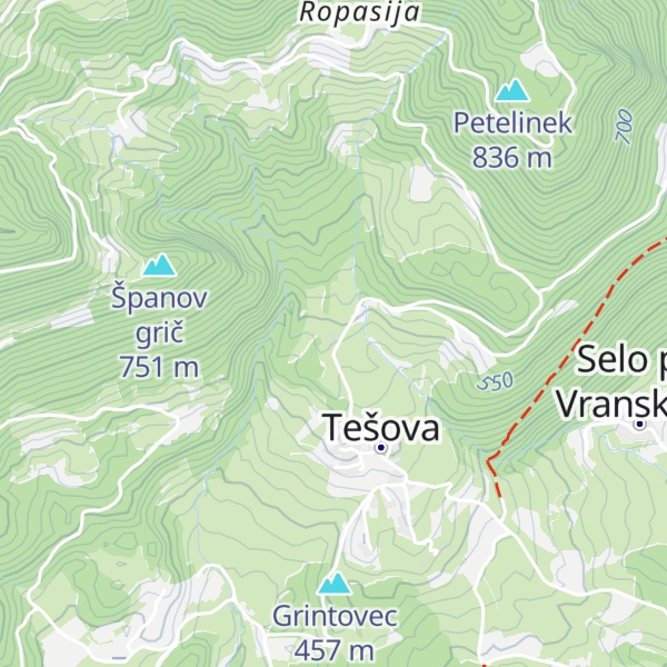 Map of Lovski dom LD Vransko