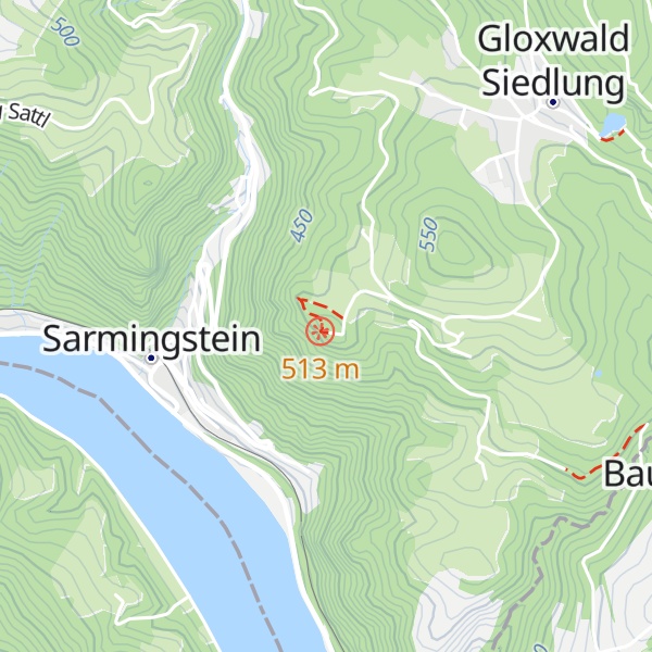 Map of Predigtstuhl