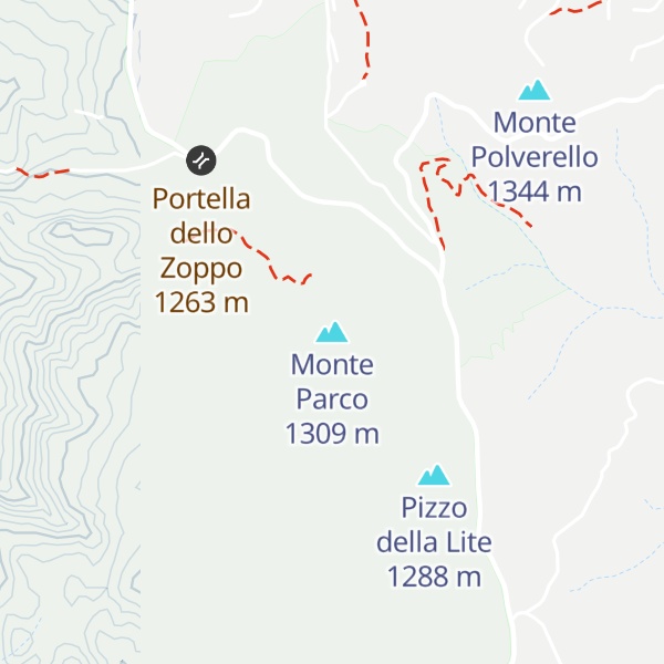 Map of Monte Parco