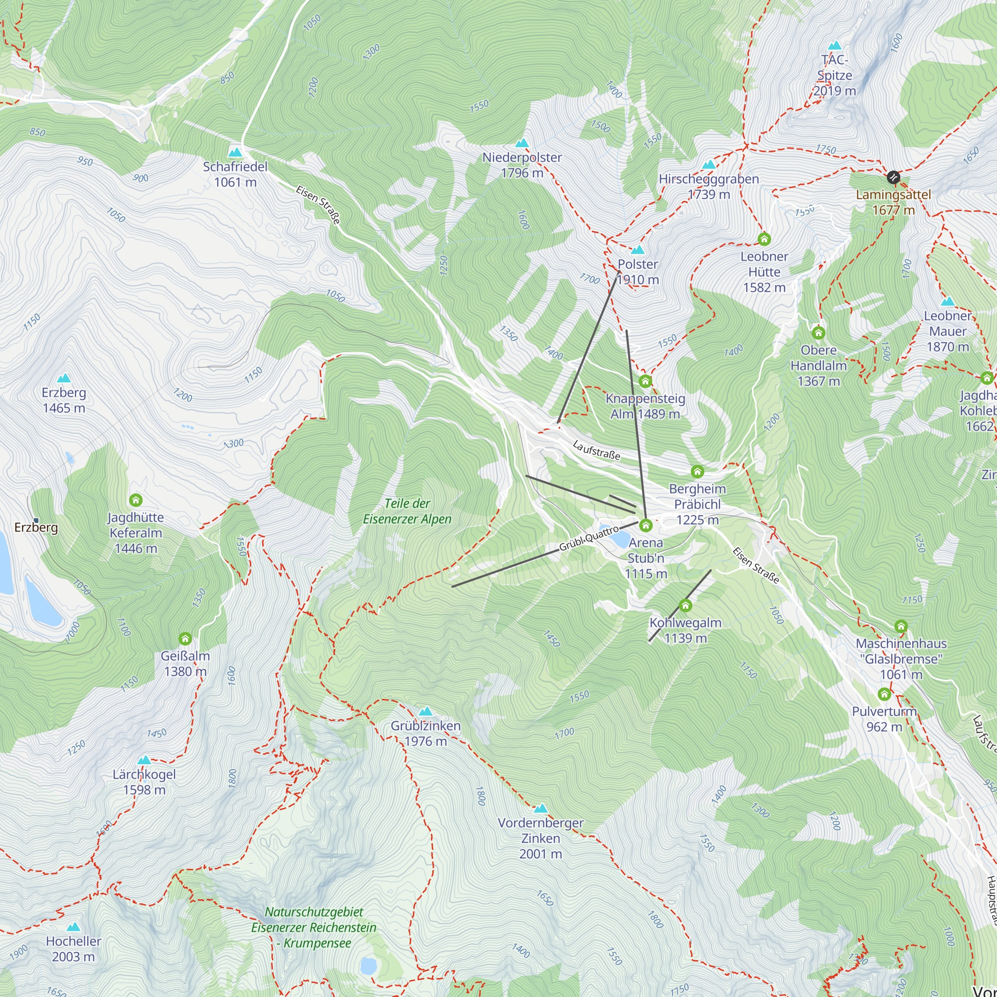 Präbichlerhof map