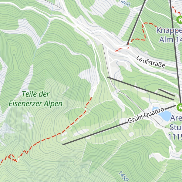 Map of Präbichlerhof
