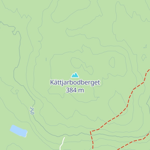 Map of Kättjarbodberget