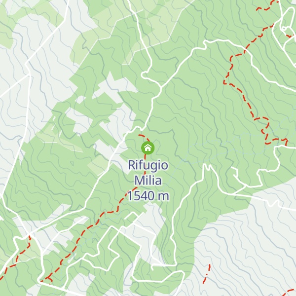 Map of Rifugio Milia