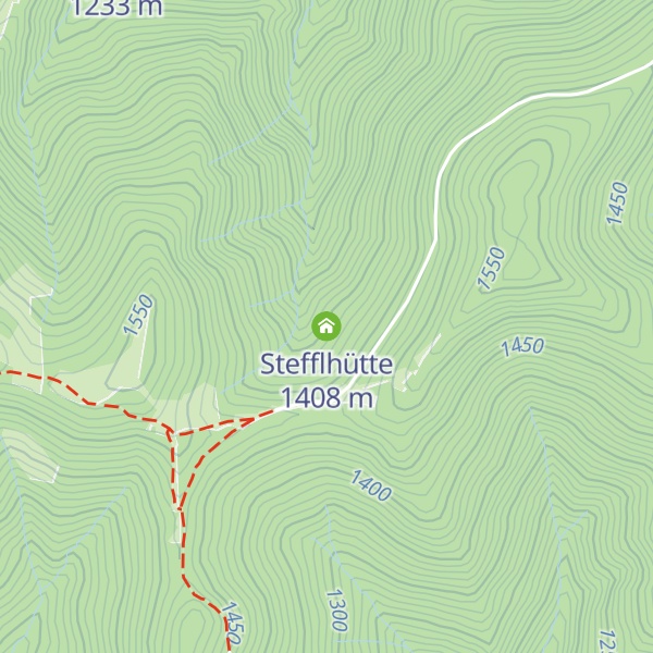 Map of Stefflhütte