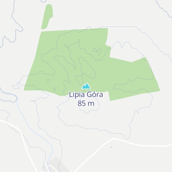 Map of Lipia Góra