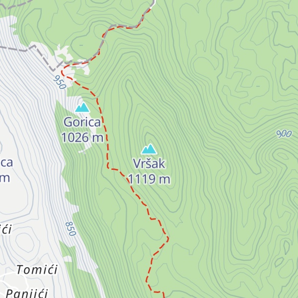 Map of Vršak