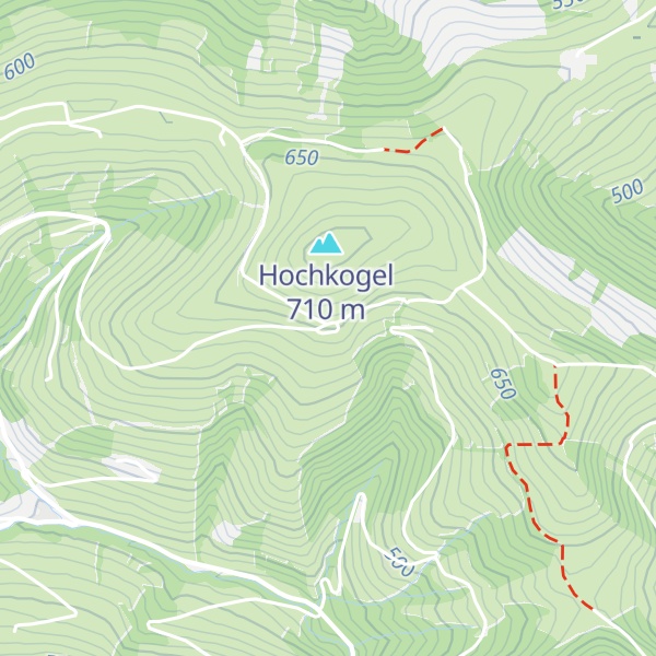 Map of Almhaus Hochkogel