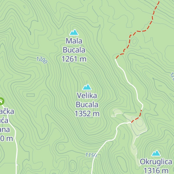 Map of Velika Bucala