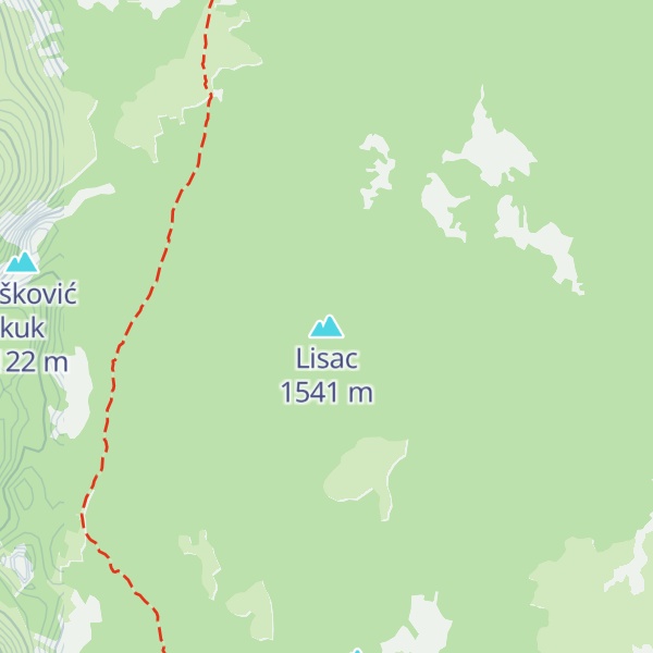 Map of Lisac