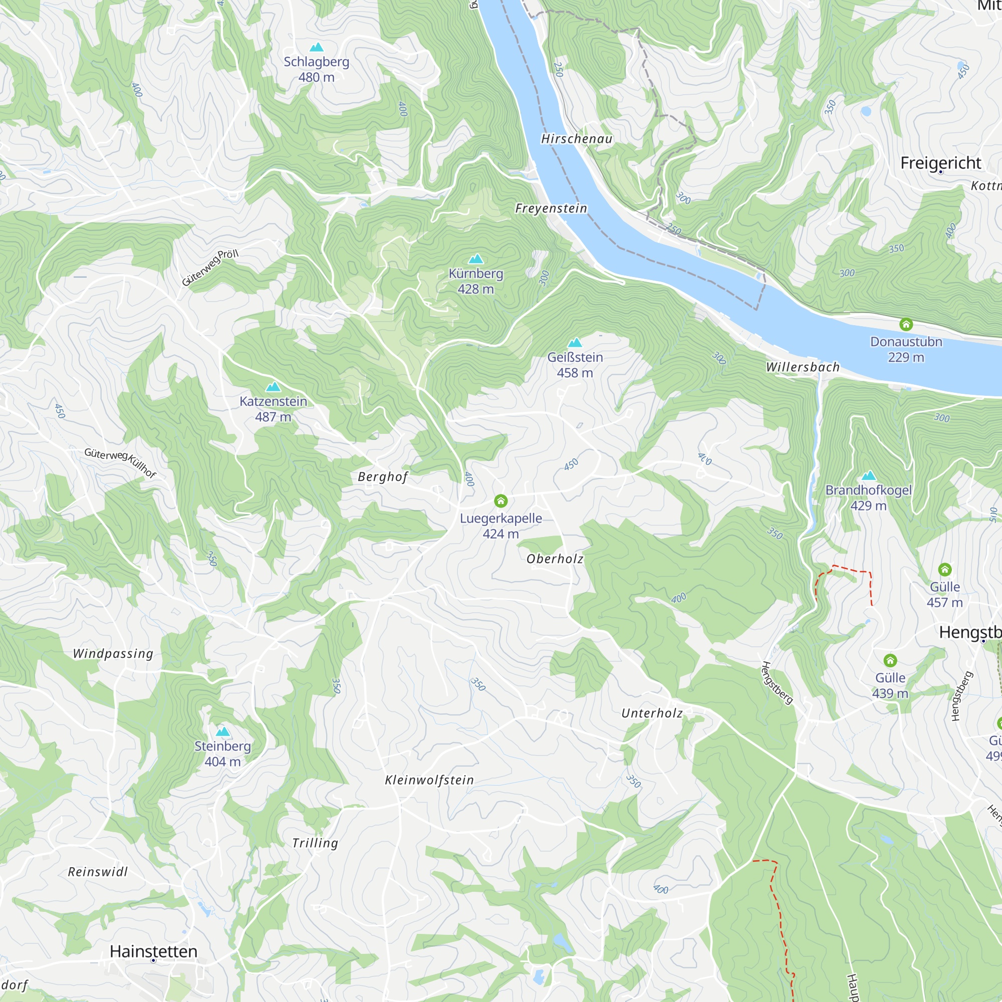 Luegerkapelle map