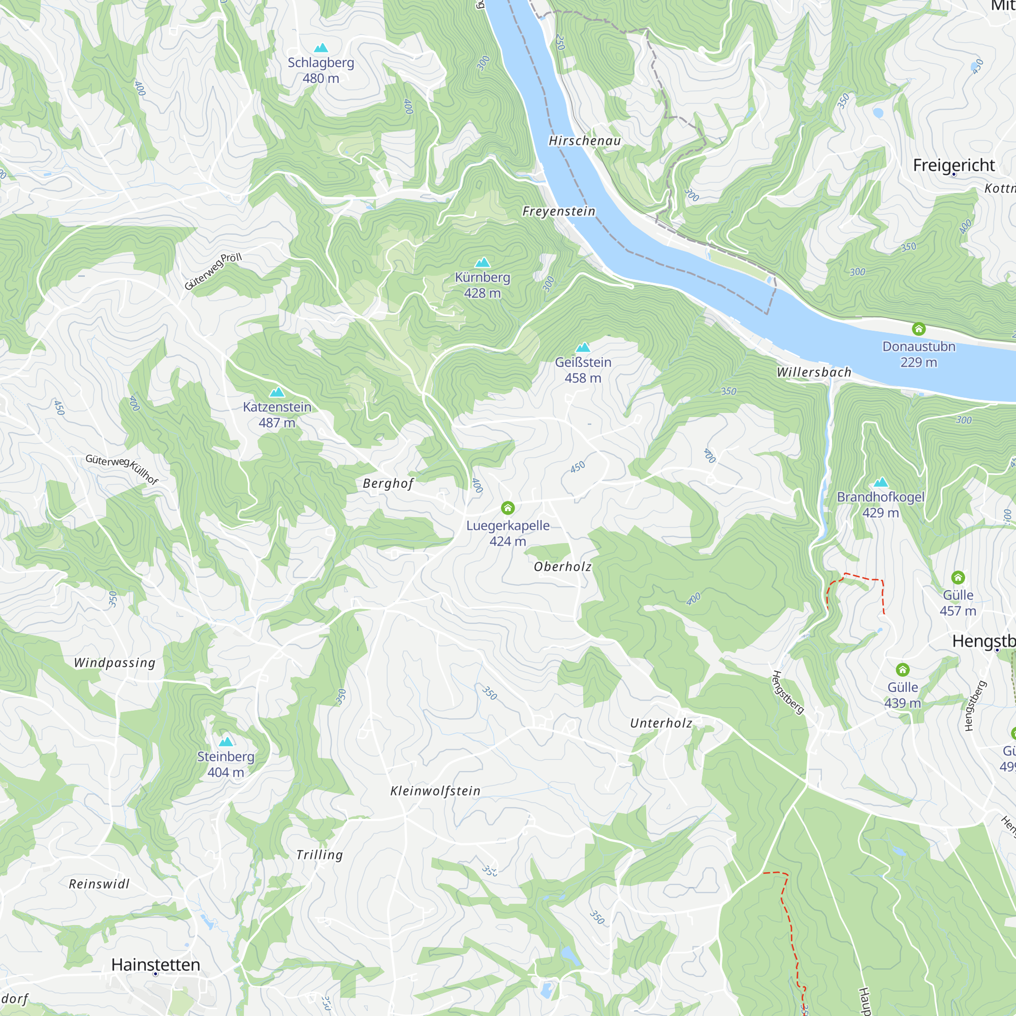 Luegerkapelle map