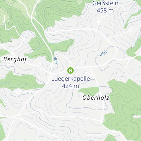Map of Luegerkapelle