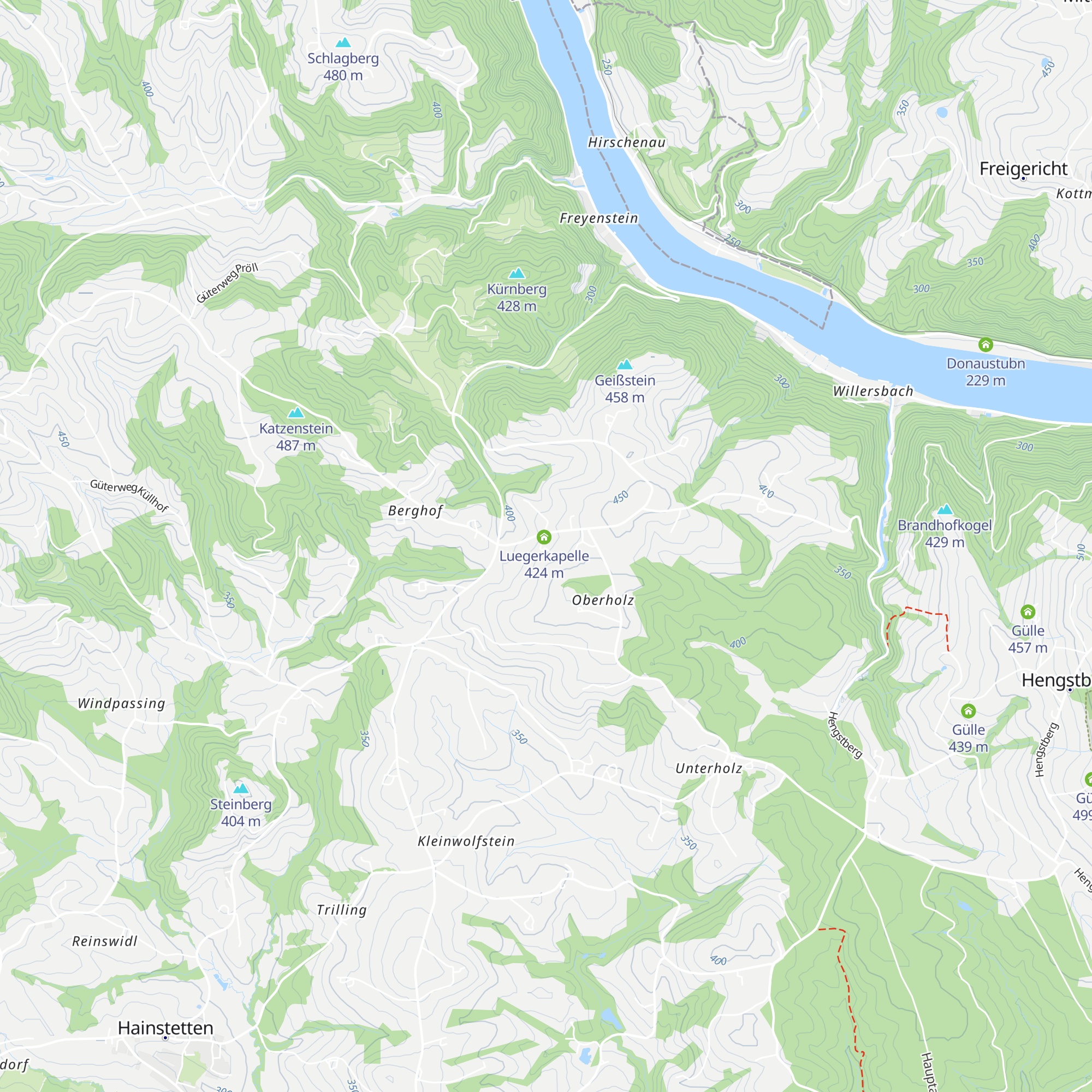 Löffellehen map