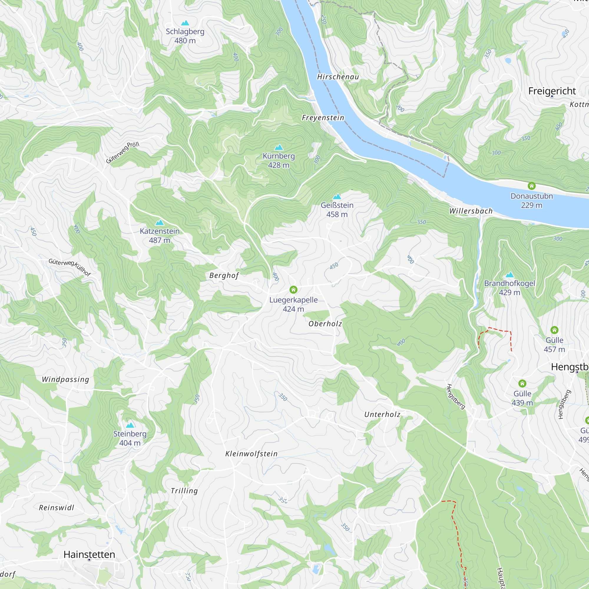Löffellehen map