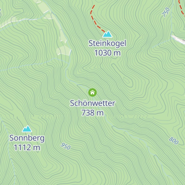 Map of Schönwetter