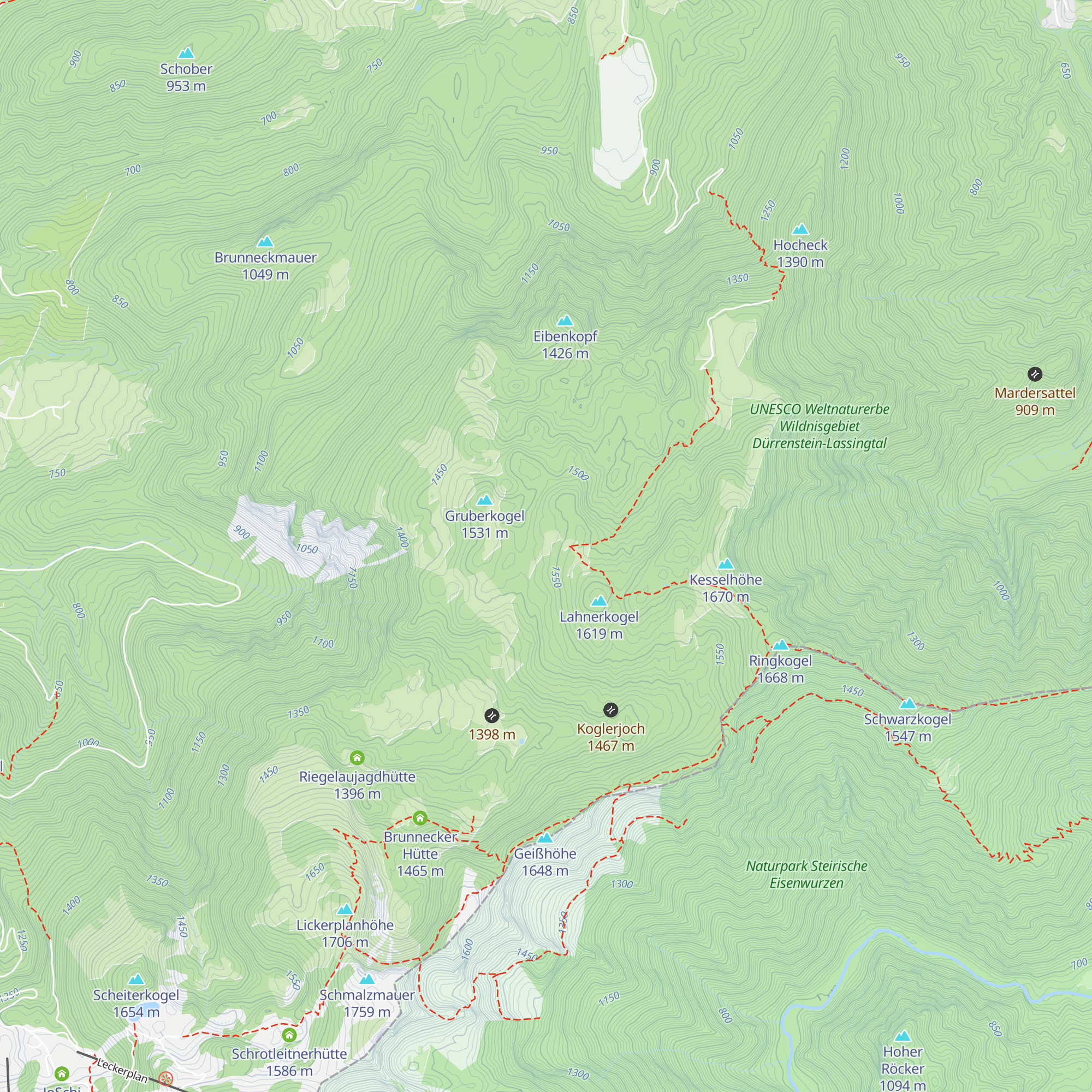 Schwarzalmhütte map