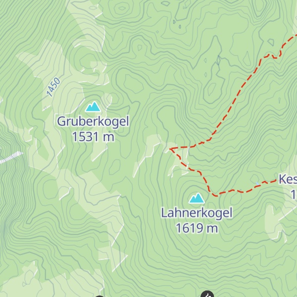 Map of Schwarzalmhütte