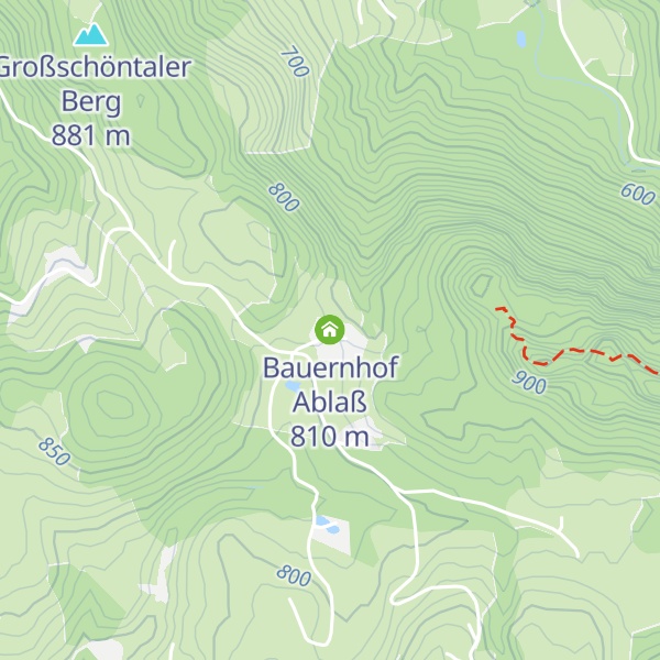 Map of Bauernhof Ablaß