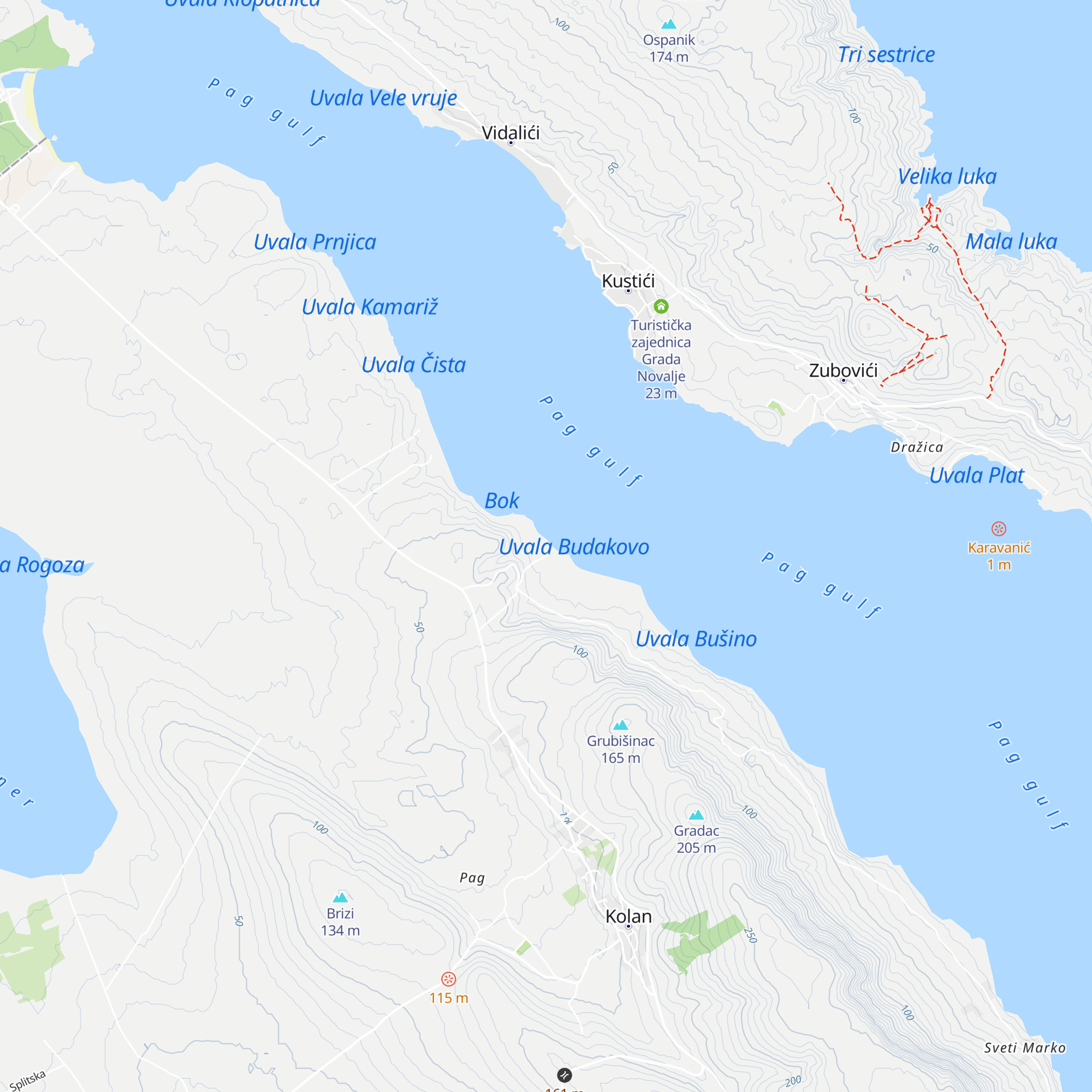 Konoba Harpun map