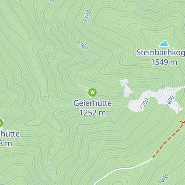 Map of Geierhütte