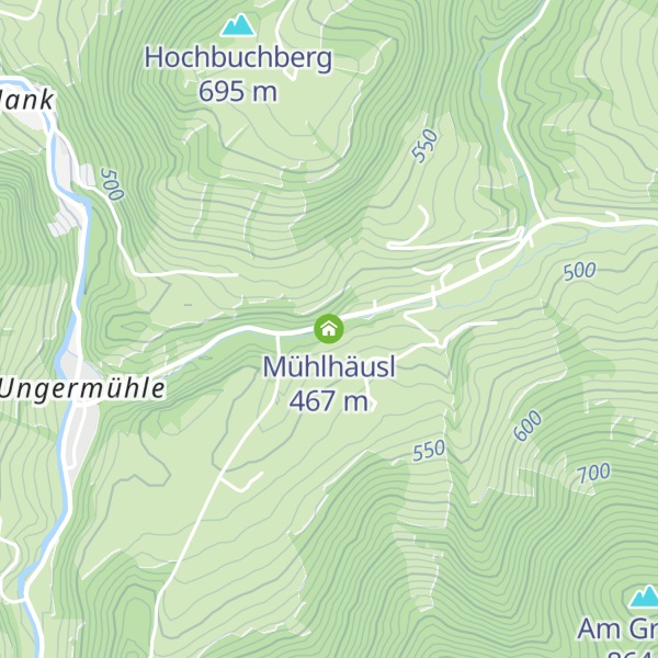 Map of Mühlhäusl