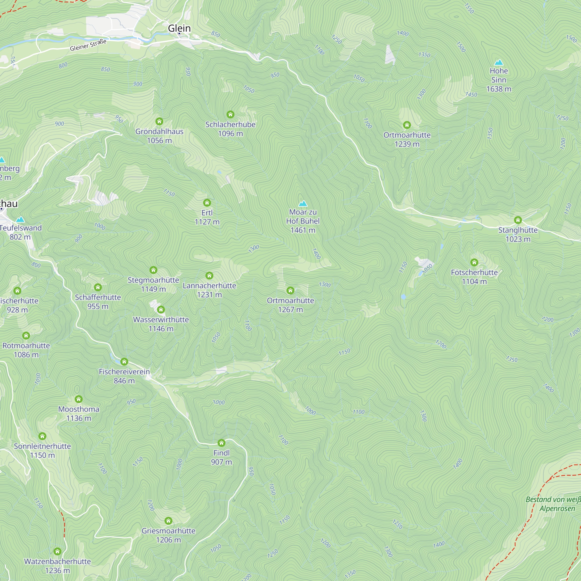Ortmoarhütte map