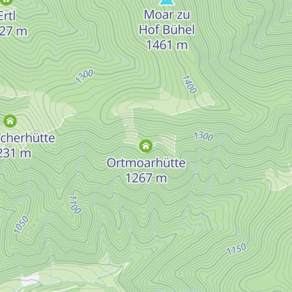 Map of Ortmoarhütte