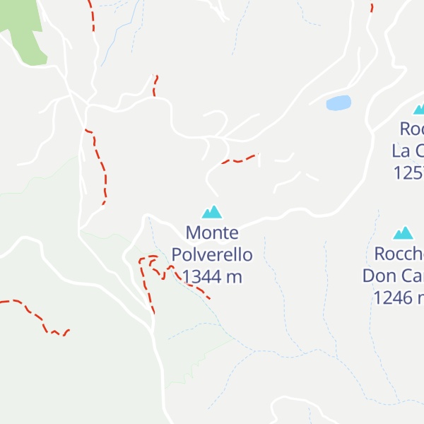 Map of Monte Polverello