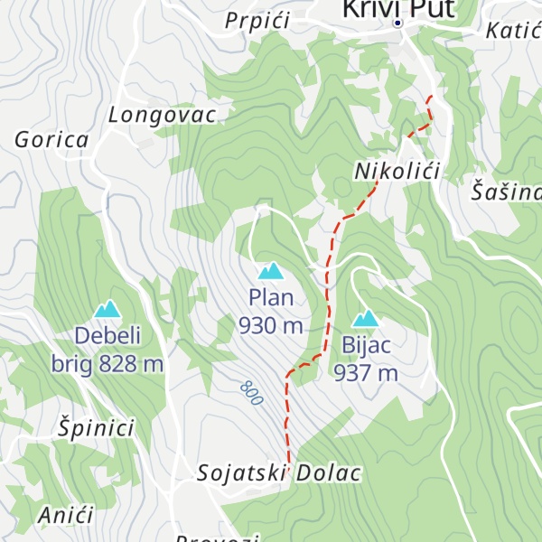 Map of Plan