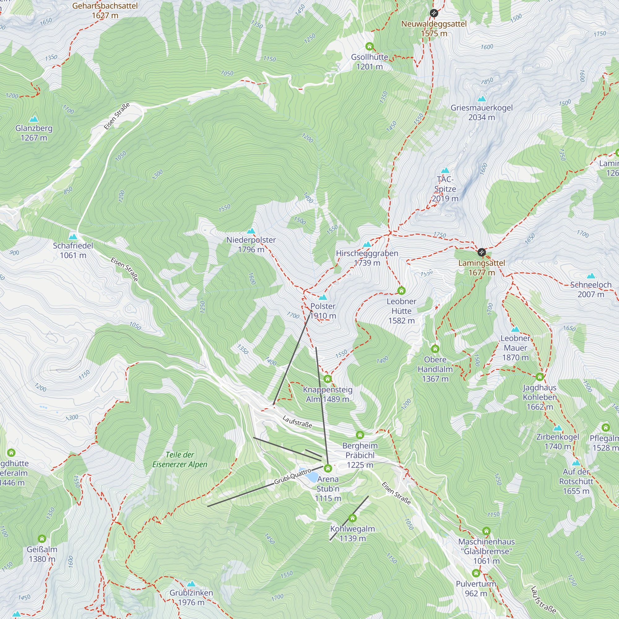 Polster Schutzhaus map