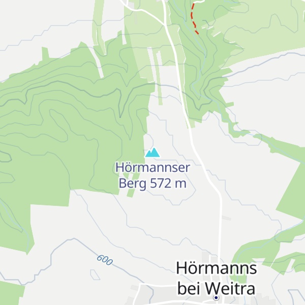 Map of Hörmannser Berg