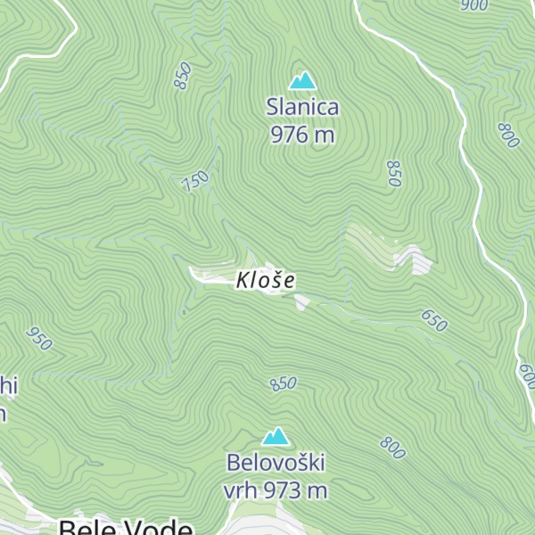 Map of LD Smrekovec
